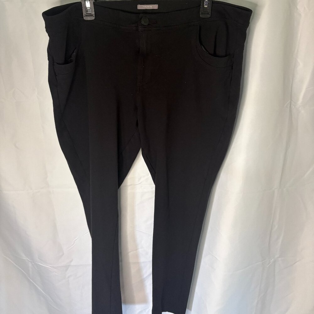 Maurices Black Jeggings SIZE 20W LONG